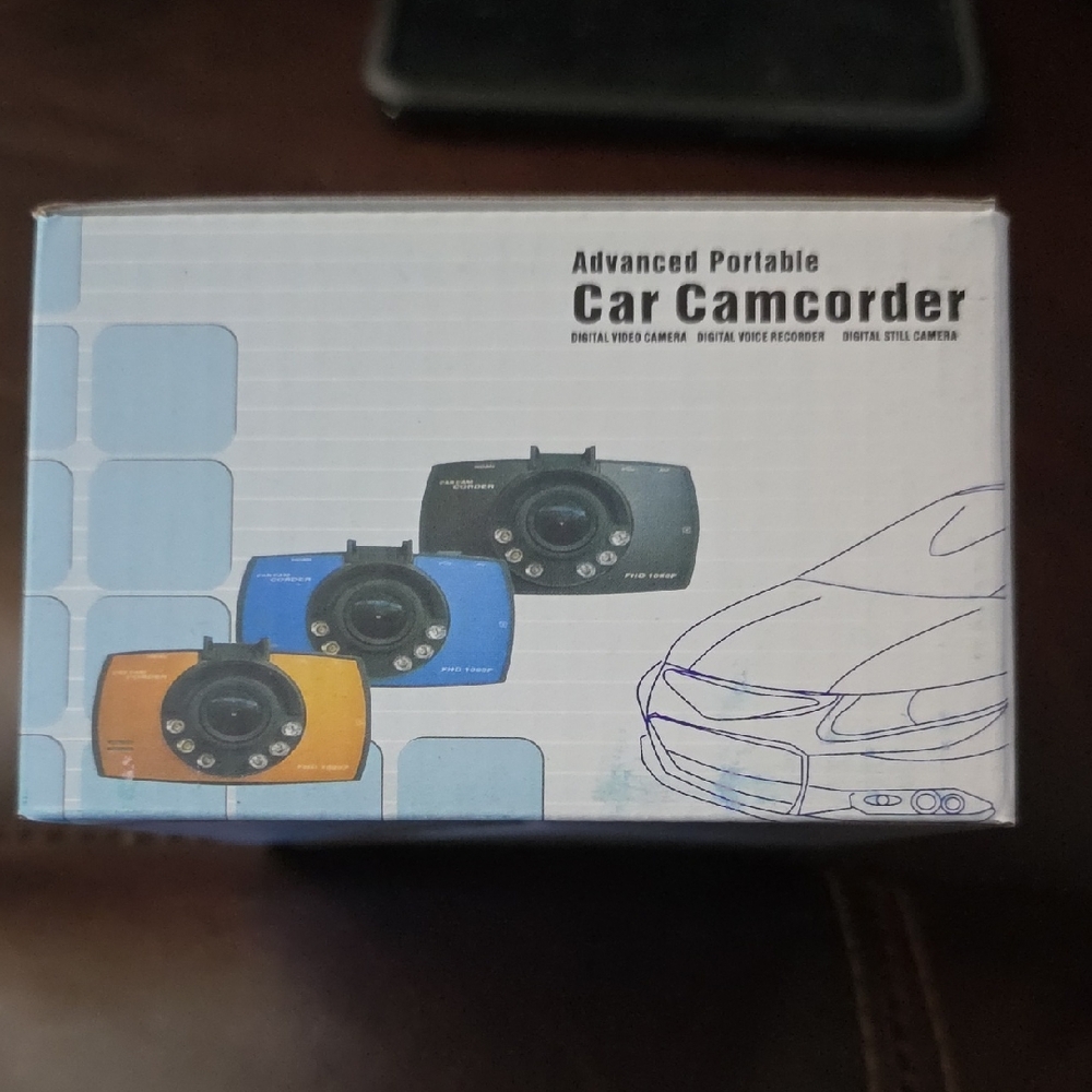 Advanced Portable Car Camcorder - Black